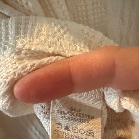 Cream Button-Up Cardigan - Picture 5 of 5